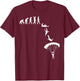 Cool Skydive Design Women Skydiver Skydiving Lovers T-Shirt - T-Shirt | Maroon