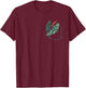 Plant Mom Plant Dad, Grow Angel Wing Begonia, Urban Gardener T-Shirt - T-Shirt | Maroon