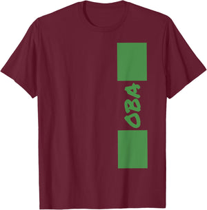 Oba Nigerian Flag Naija King T-Shirt - T-Shirt | Maroon