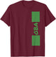 Oba Nigerian Flag Naija King T-Shirt - T-Shirt | Maroon