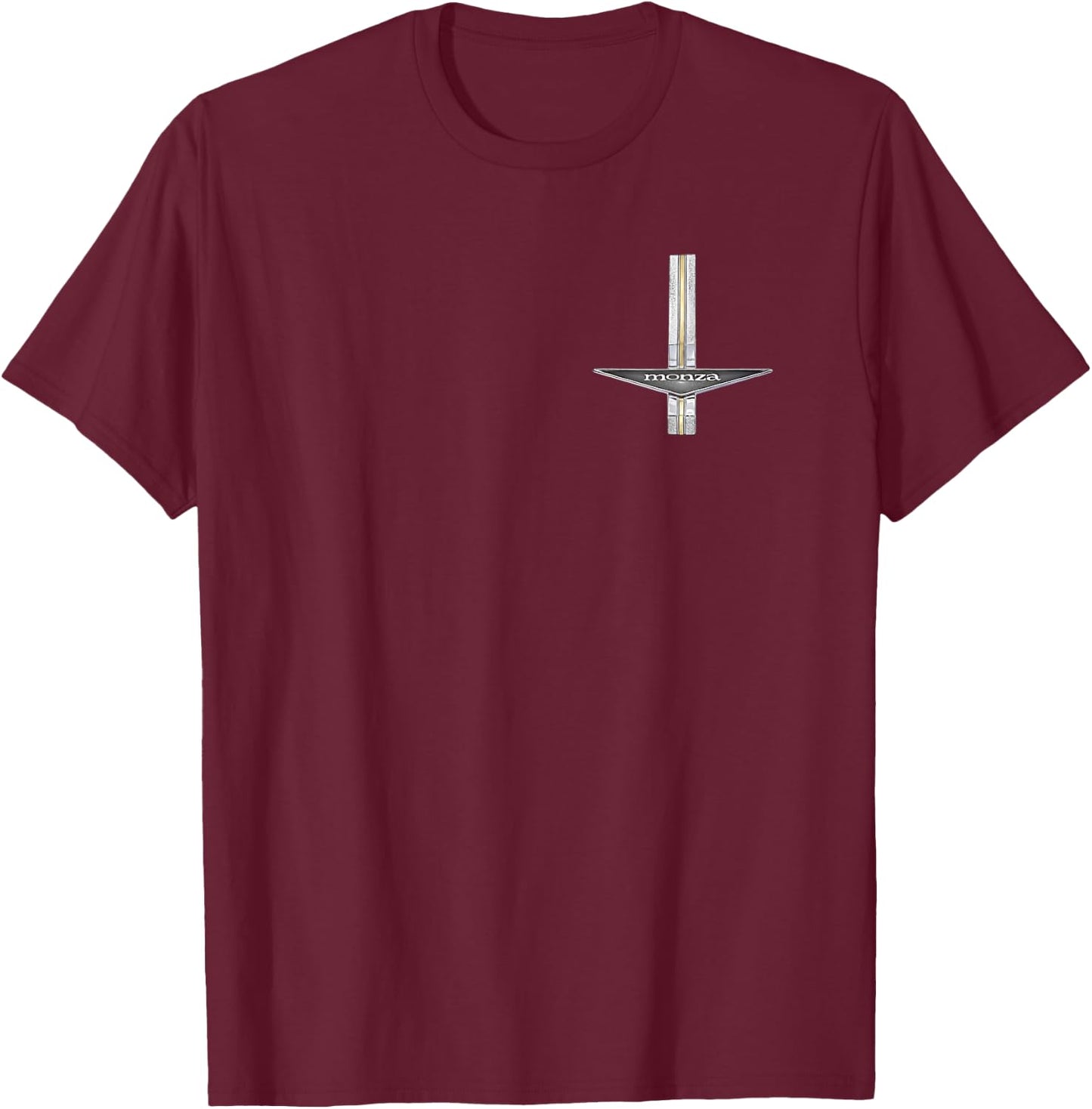 Corvair Monza Emblem Illustration T-Shirt - T-Shirt | Maroon
