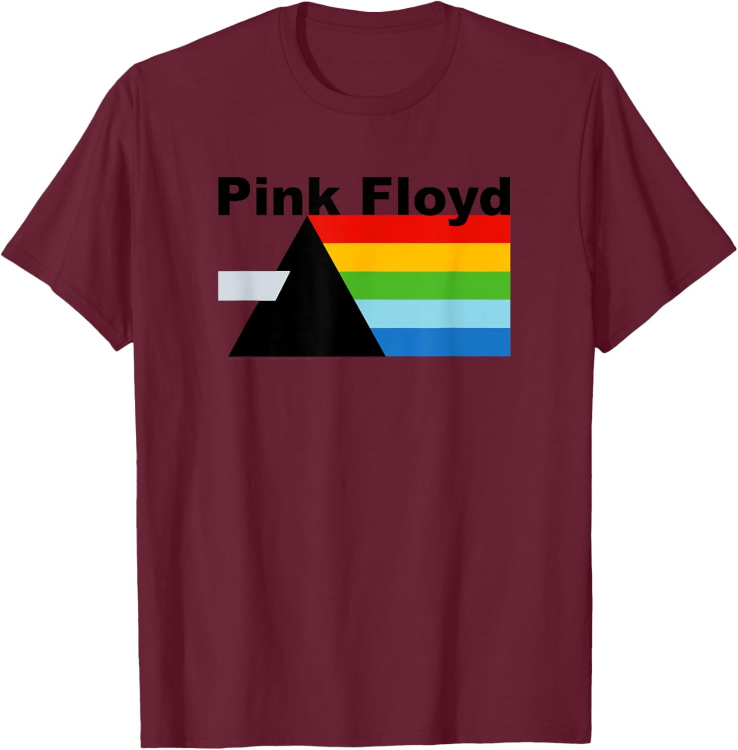 Pink Floyd The Dark Side of the Moon T-Shirt - T-Shirt | Maroon