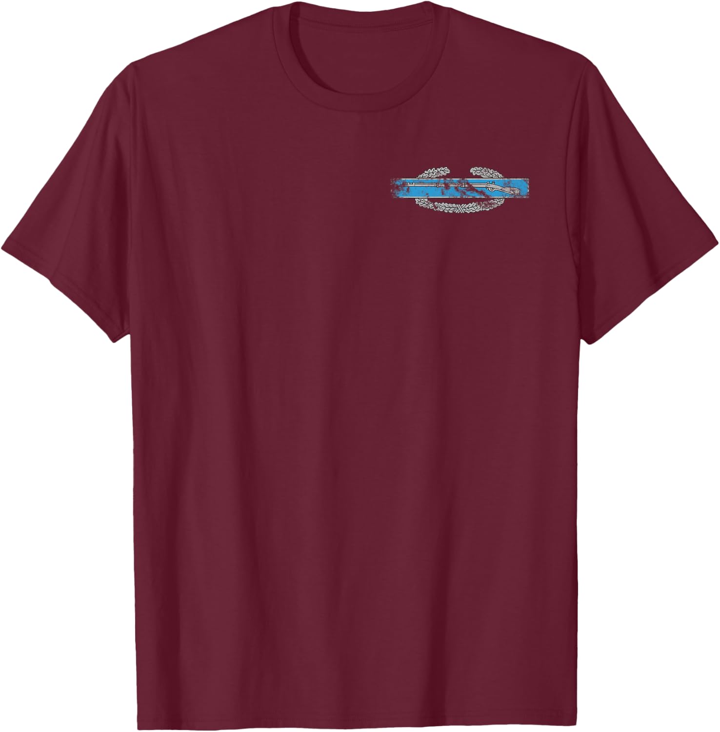 US Army CIB - Combat Infantryman Badge - 11 Bravo - 11B T-Shirt - T-Shirt | Maroon