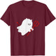 Cute Ghost Devil Halloween Costume T-Shirt - T-Shirt | Maroon