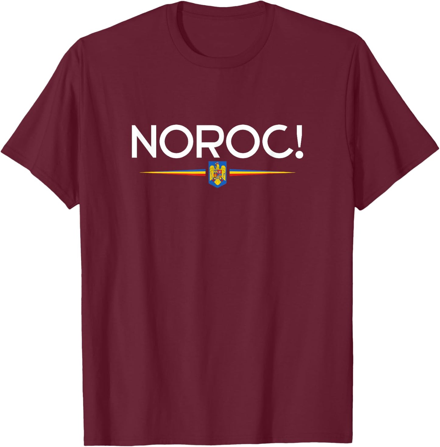 Noroc - Romania T-Shirt - T-Shirt | Maroon