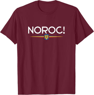 Noroc - Romania T-Shirt - T-Shirt | Maroon