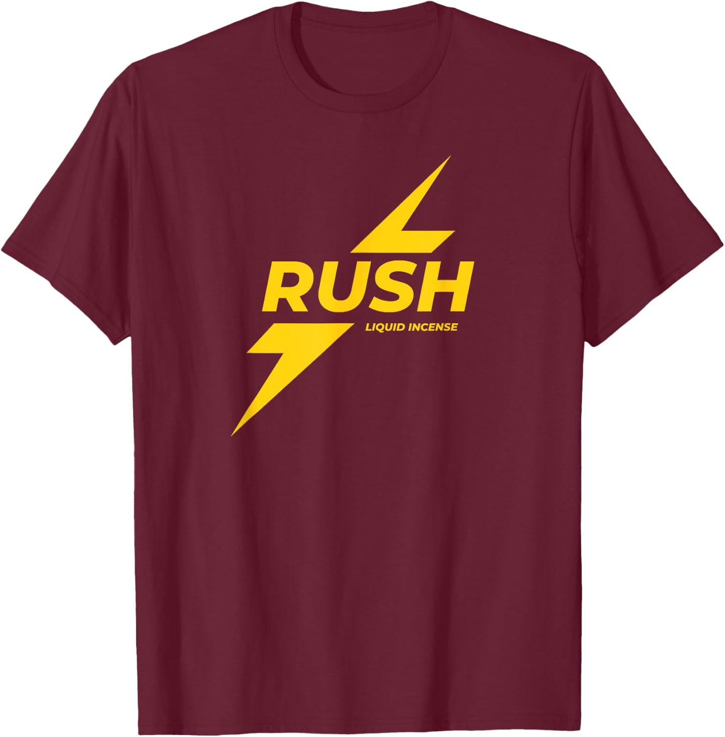 Rush Poppers Liquid Incense The Original Gay Bottom T-Shirt - T-Shirt | Maroon