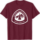Hiking Trailblaze : Pacific Coast Trail T-Shirt - T-Shirt | Maroon