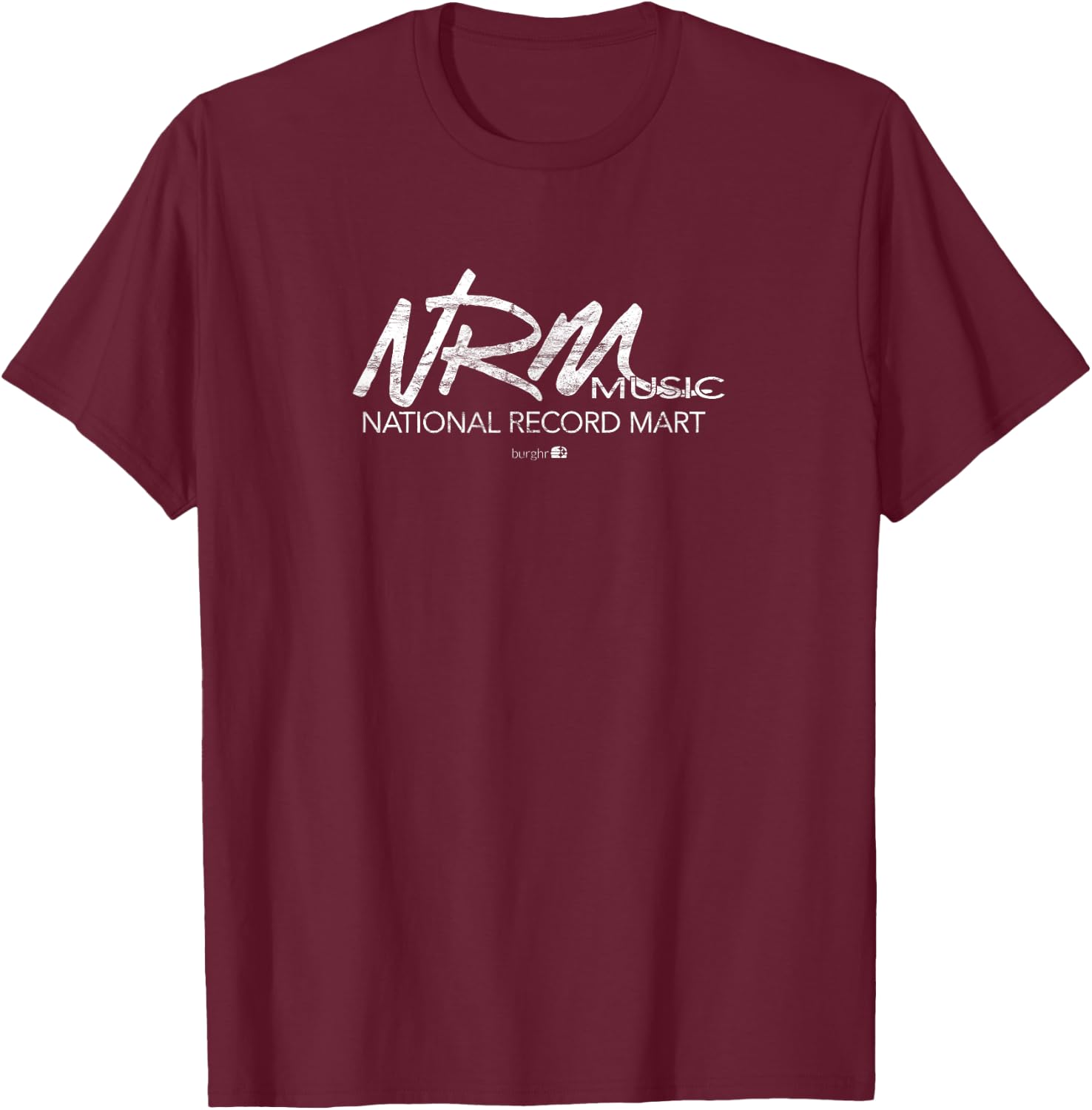 National Record Mart T-Shirt - T-Shirt | Maroon