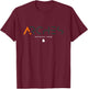 Arches National Park Utah Tonal Retro Vintage T-Shirt - T-Shirt | Maroon