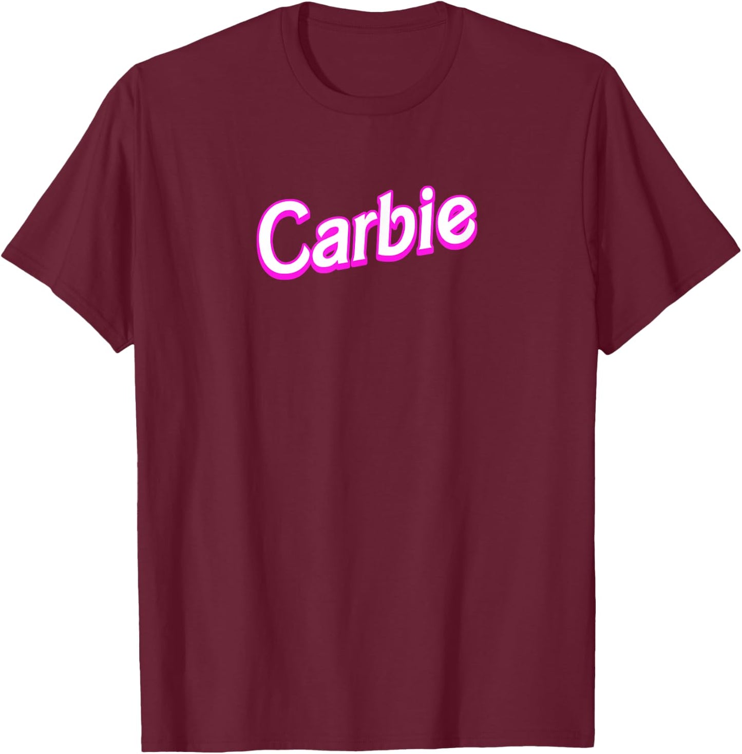 Carbie Funny Carbs and Dieting Childhood Doll T-Shirt - T-Shirt | Maroon