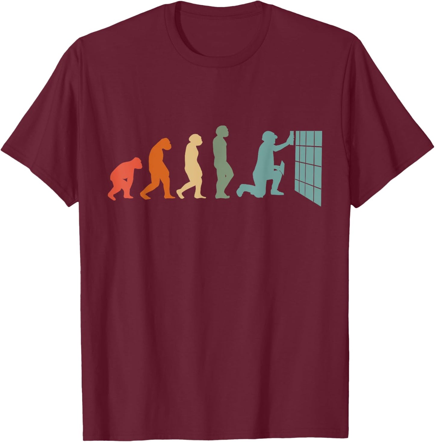 Tile-Setter Tile-Layer Craftsmen Tile-Flooring Floor-Tiler T-Shirt - T-Shirt | Maroon
