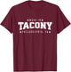 Made in Tacony Philadelphia PA Philly Neighborhood Pride T-Shirt - T-Shirt | Maroon