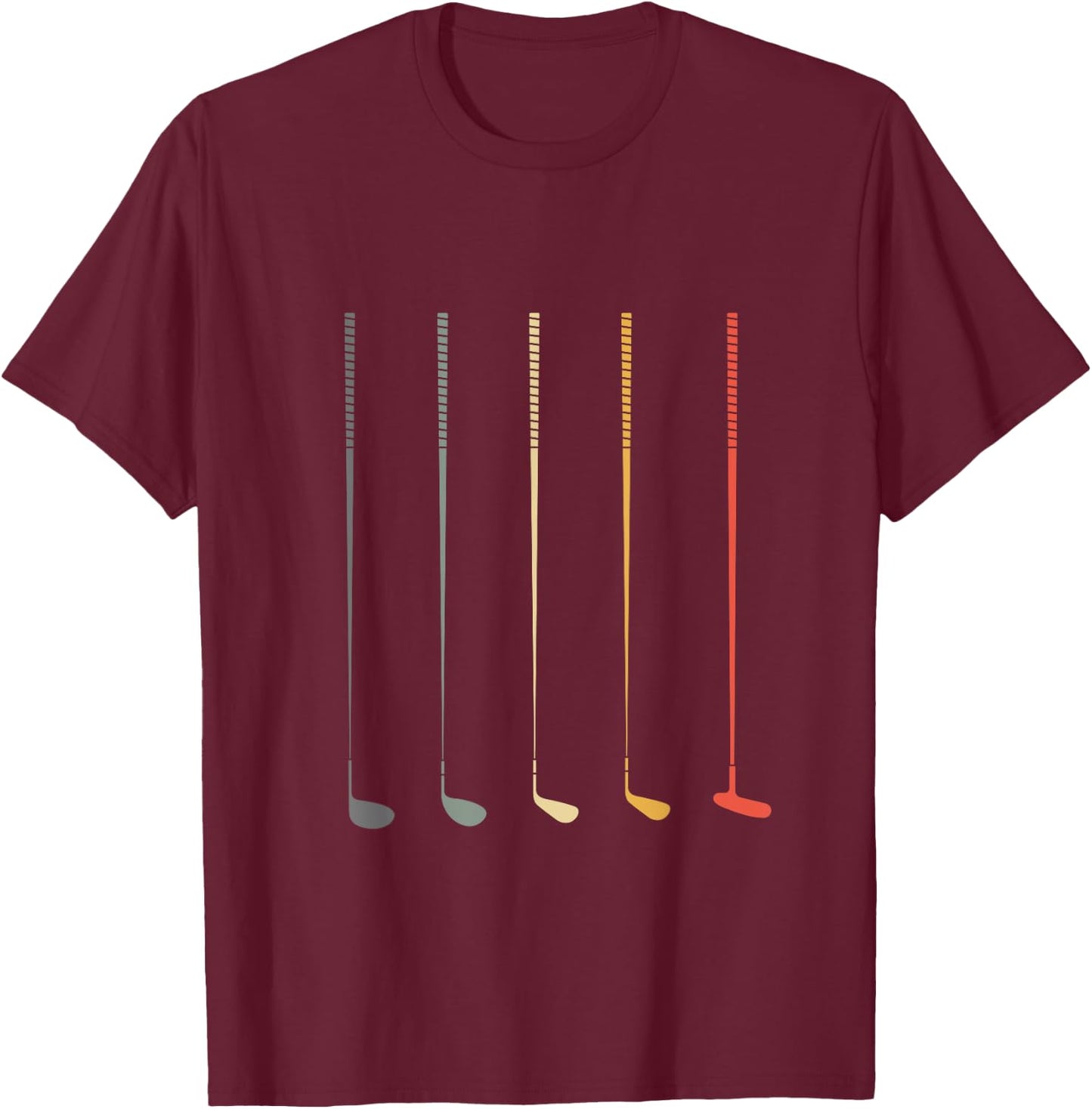 Golfer Golf T-Shirt - T-Shirt | Maroon