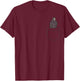Red Tailed Hawk In a Pocket Birder Red Tailed Hawk T-Shirt - T-Shirt | Maroon