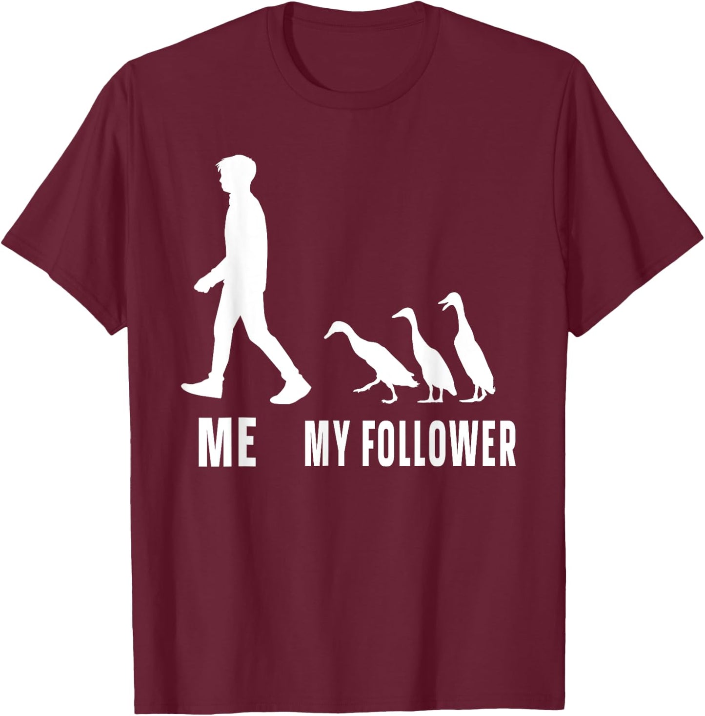 Runner Ducks Indian Duck Funny Breeder Runnerducks T-Shirt - T-Shirt | Maroon