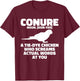 Green Cheek Conure Definition Parrot Bird Sun Conure T-Shirt - T-Shirt | Maroon