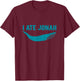 Book of Jonah - Whale - Big Fish - Bible True Stories T-Shirt - T-Shirt | Maroon