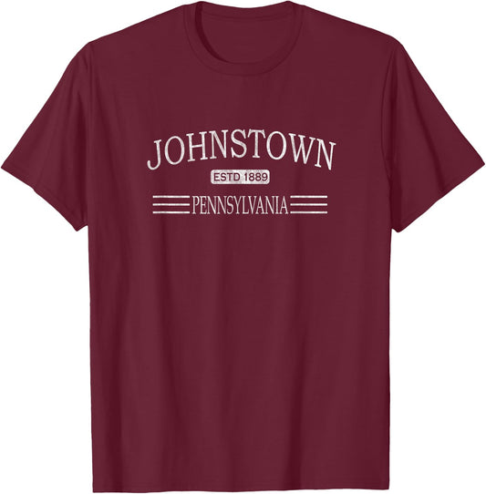 Johnstown Pennsylvania - PA T-Shirt - T-Shirt | Maroon