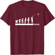 Basketball Evolution Of Man Sport Human Players Fans T-Shirt - T-Shirt | Maroon