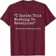 I incite this meeting to rebellion Emmeline Essential T-Shirt - T-Shirt | Maroon