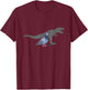 Pigeon T-Rex Shirt Pigeon Racing Shirt Pigeon Shirt Bird T-Shirt - T-Shirt | Maroon
