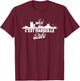 C'est Marseille Baby Football Marseille OM [French Language] T-Shirt - T-Shirt | Maroon