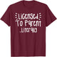 Licensed To Parent Literally Adoption Family Foster T-Shirt - T-Shirt | Maroon
