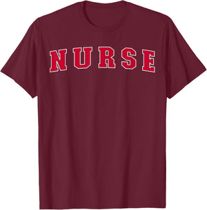 Nurse T-Shirt - T-Shirt | Maroon
