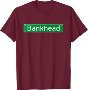 Bankhead Atlanta Georgia Street Sign T-Shirt - T-Shirt | Maroon