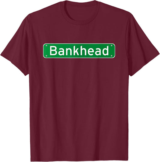 Bankhead Atlanta Georgia Street Sign T-Shirt - T-Shirt | Maroon