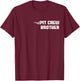 Pit Crew Brother Racing Car Family Matching Birthday Party T-Shirt - T-Shirt | Maroon