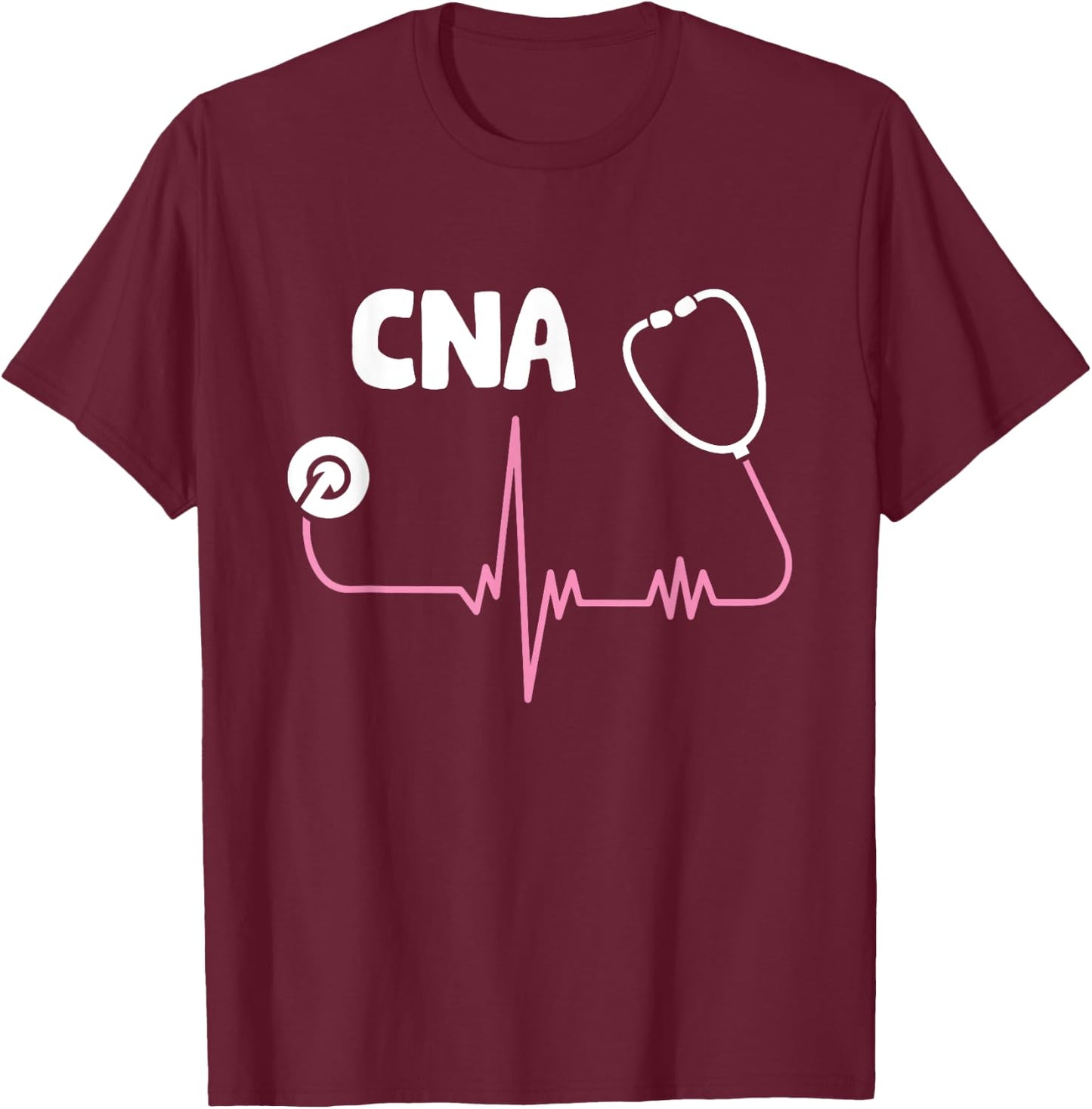 CNA Nurse T-Shirt - T-Shirt | Maroon