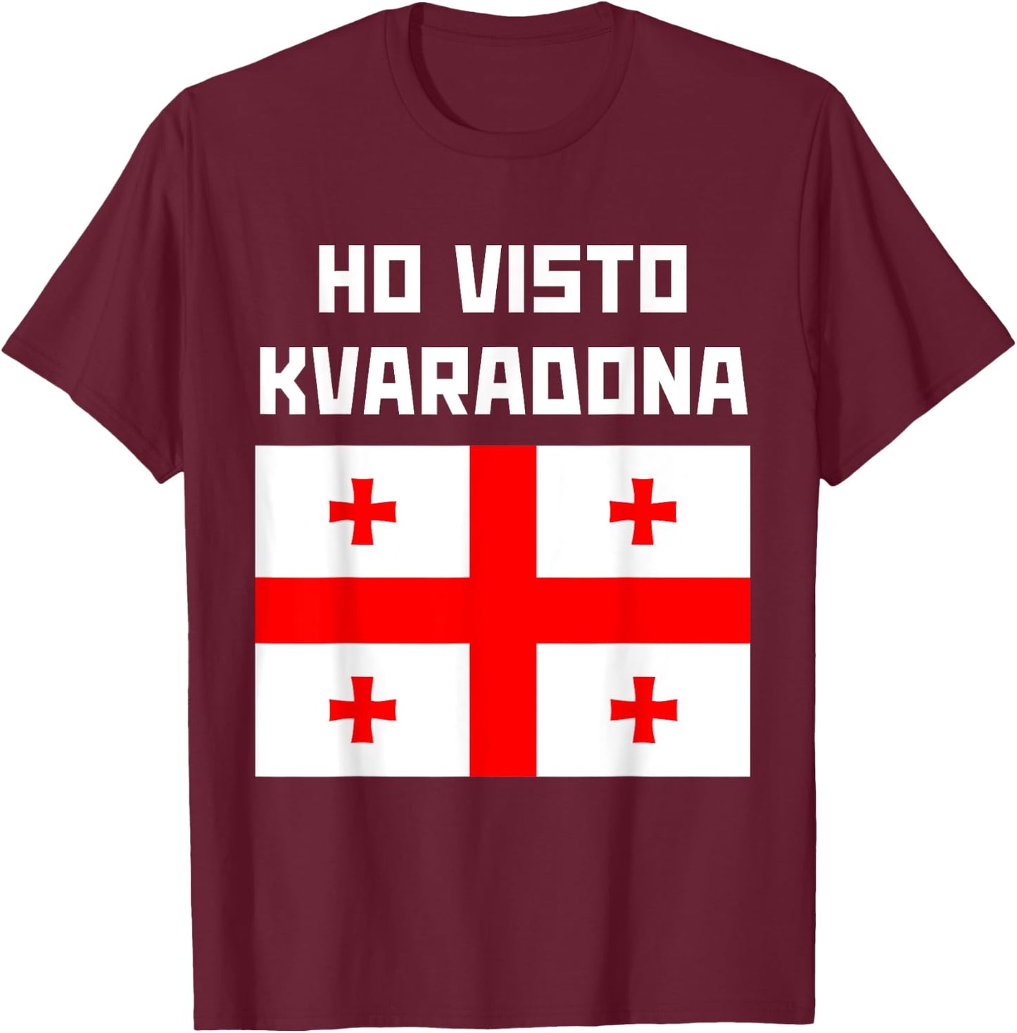 Kvaradona T-Shirt - T-Shirt | Maroon