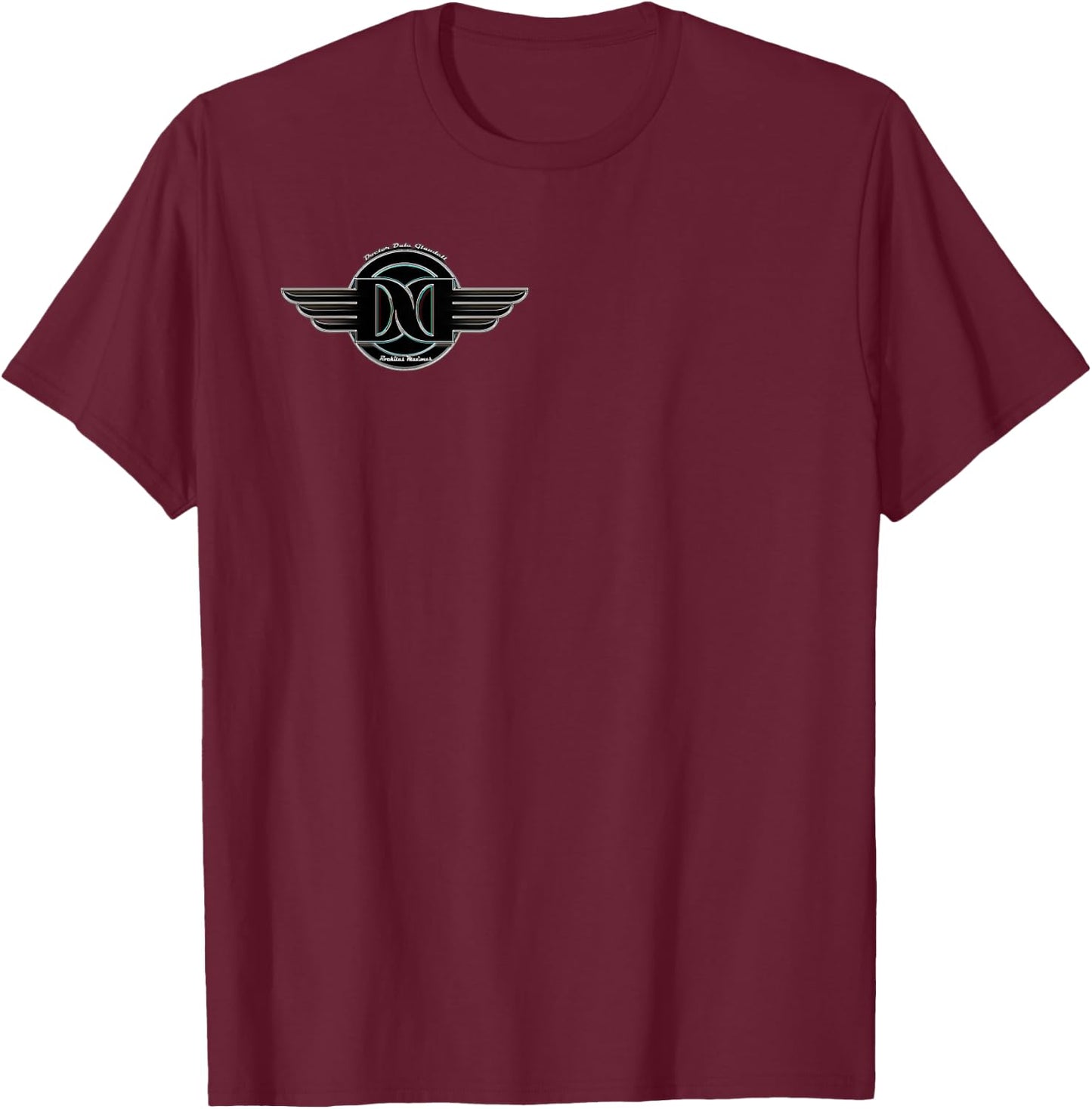Dr. Dale's Rockin' Roadshow T-Shirt - T-Shirt | Maroon