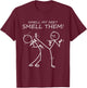 Cool Karate Smell My Feet Smell Them Funny Karate T-Shirt - T-Shirt | Maroon