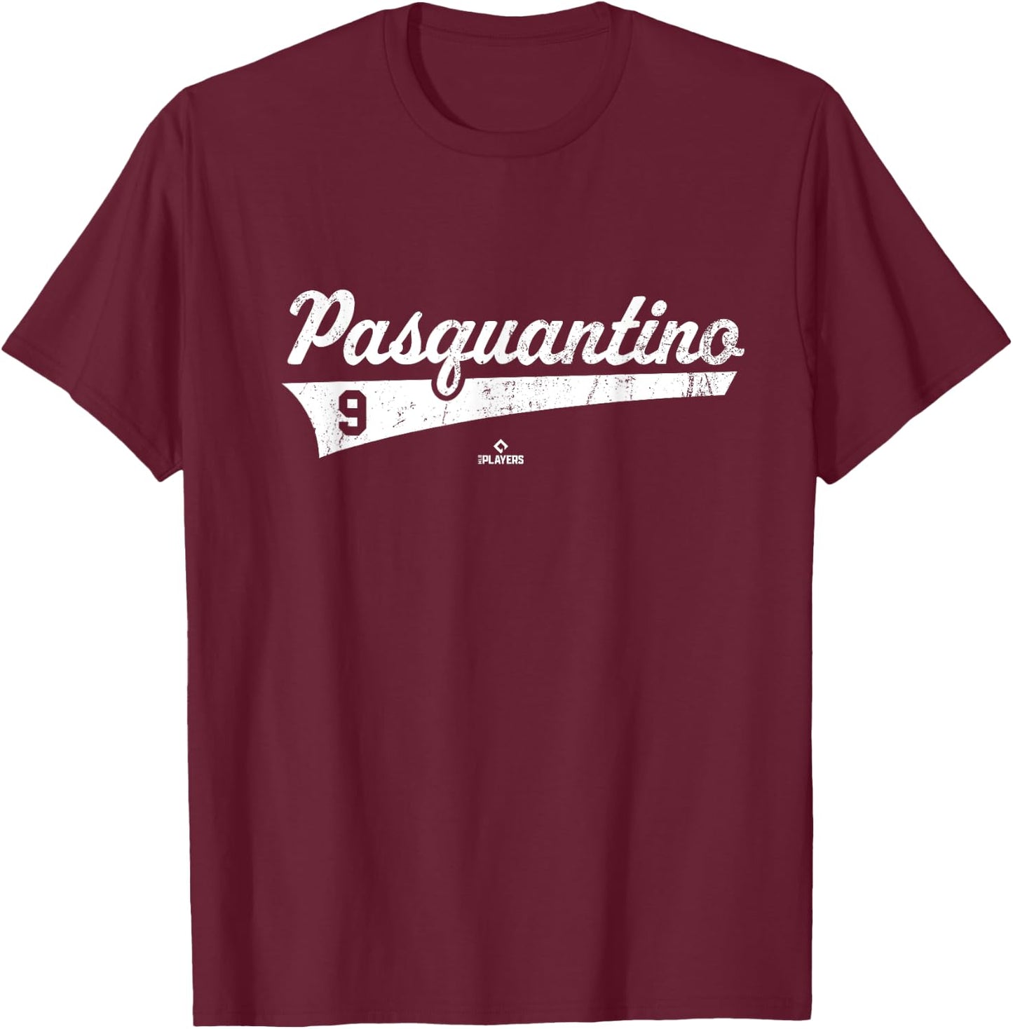 Vintage Gameday Vinnie Pasquantino Kansas City MLBPA T-Shirt - T-Shirt | Maroon