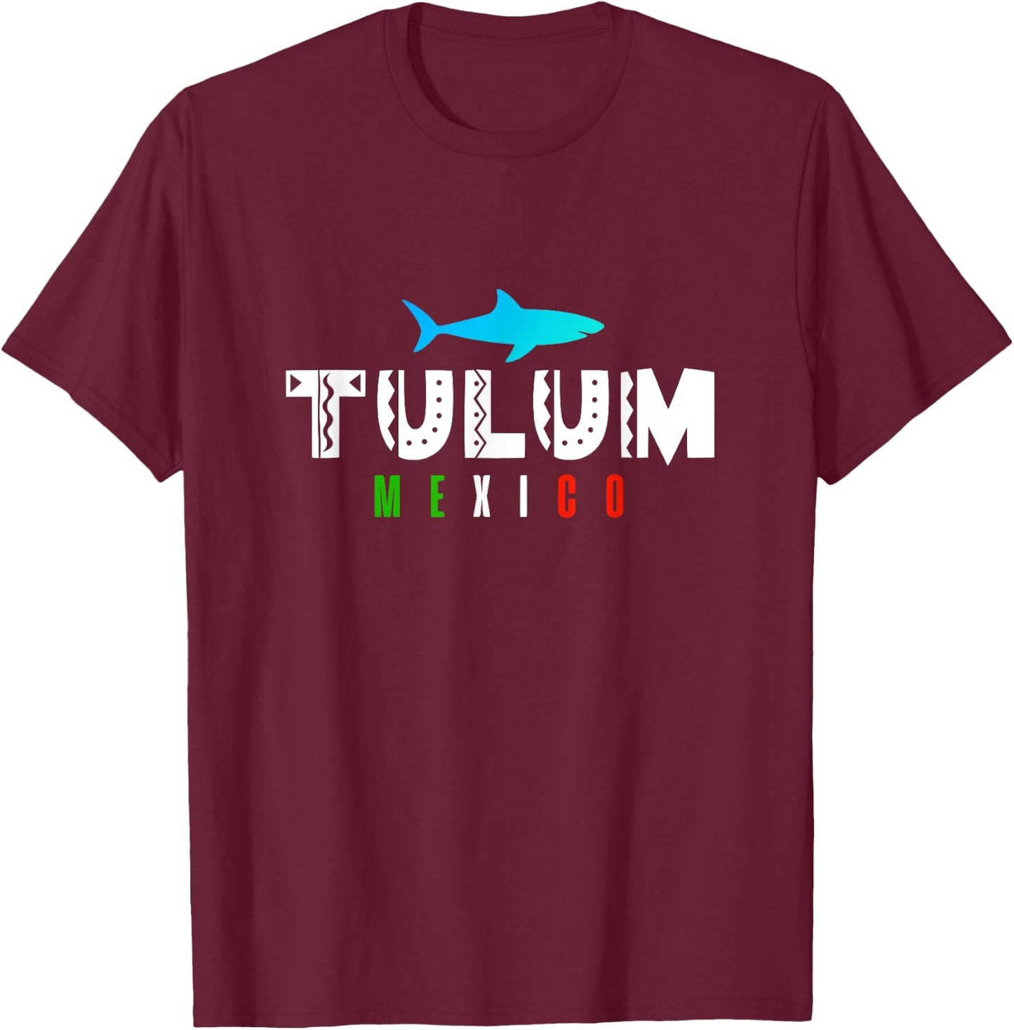 Tulum Mexico Vacation Souvenir Gift T-Shirt - T-Shirt | Maroon