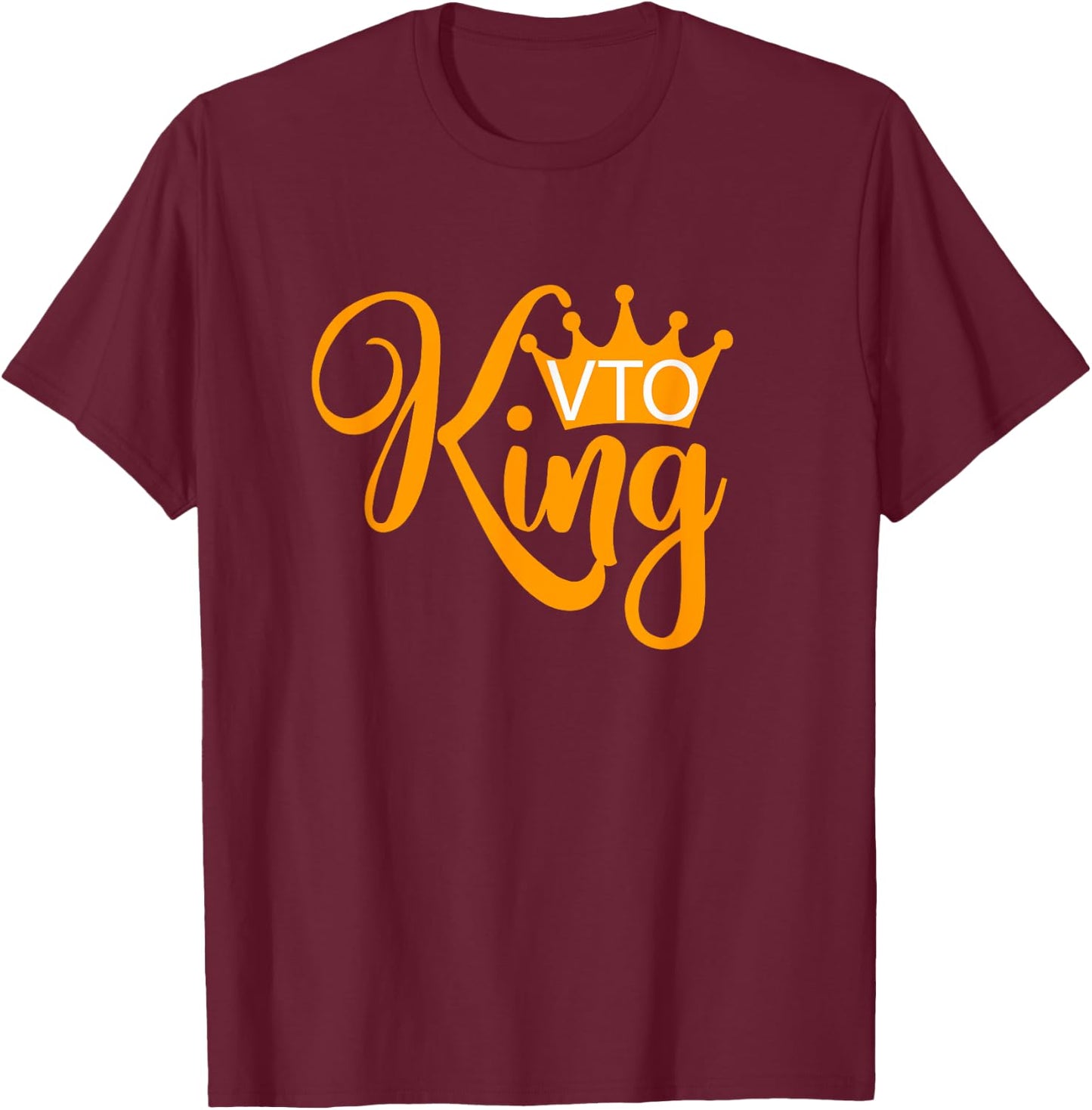 VTO King T-Shirt - T-Shirt | Maroon