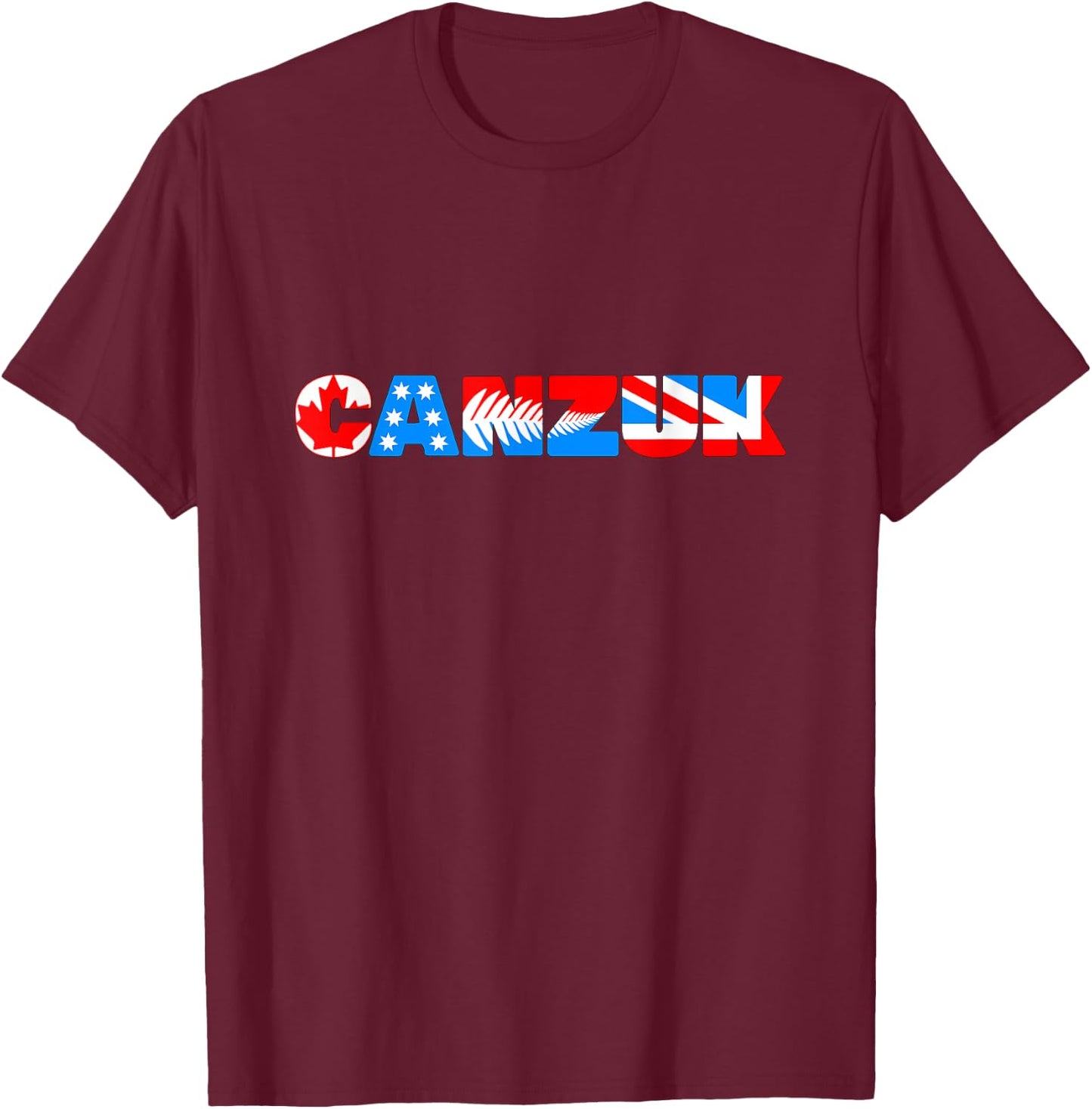 Canzuk T-Shirt - T-Shirt | Maroon