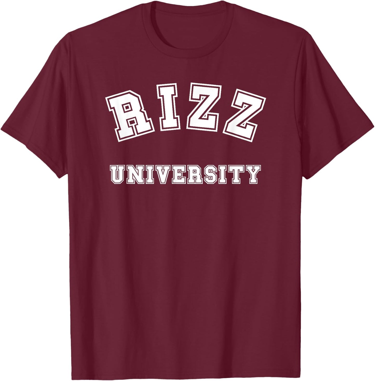 Rizz University, Rizz, Rizz Master, Unspoken Rizz T-Shirt - T-Shirt | Maroon