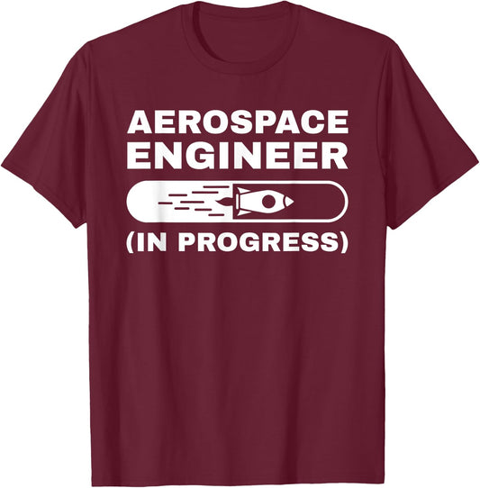 Cool Aerospace Engineer Women Aeronautical Engineer T-Shirt - T-Shirt | Maroon