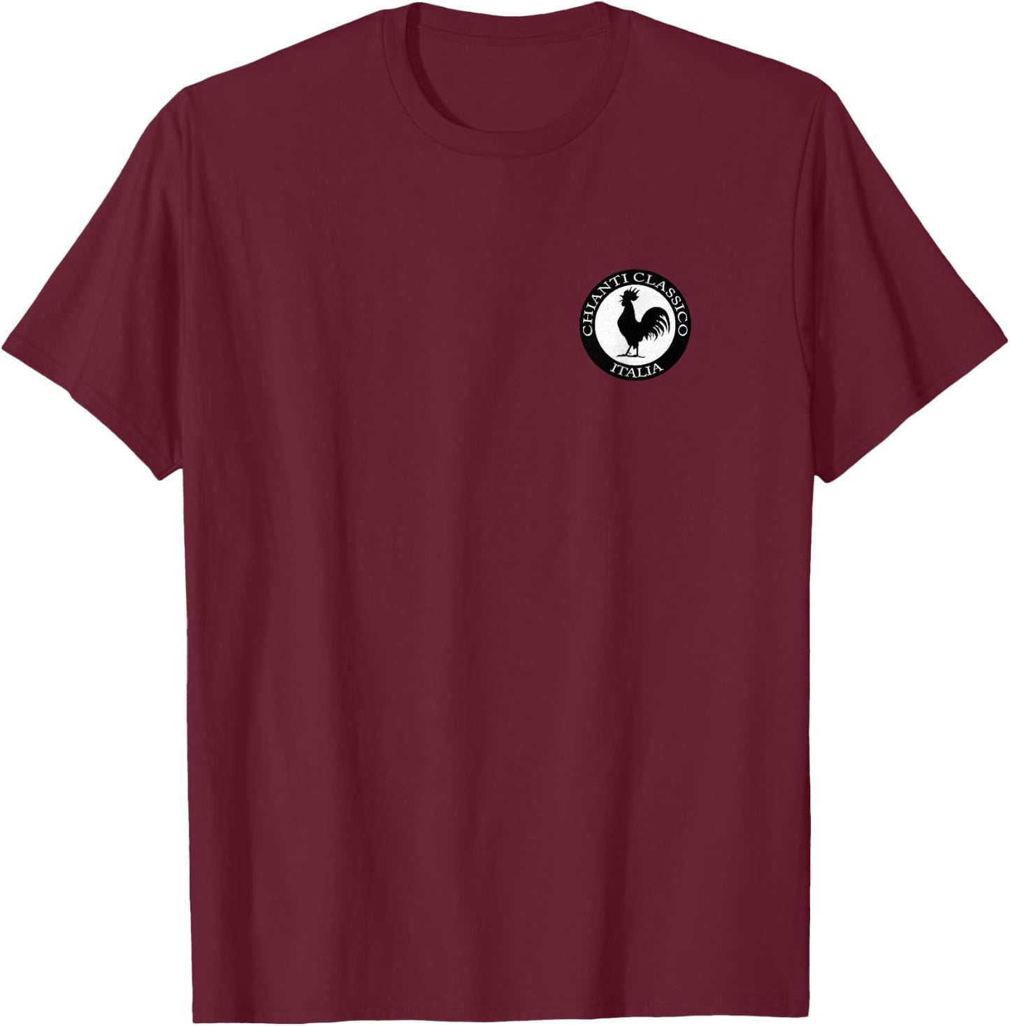 Black Rooster Italia Chianti Classico Grand Selezione T-Shirt - T-Shirt | Maroon