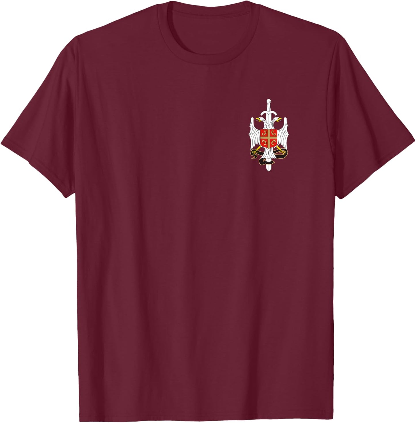Serbian Special Police CAJ Anti-Terrorist Tactical SWAT T-Shirt - T-Shirt | Maroon