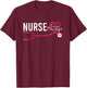 Nurse Case Manager RN Nursing Case Management T-Shirt - T-Shirt | Maroon
