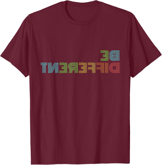 Be Different I'm Not For Everyone Funny Introvert Backwards T-Shirt - T-Shirt | Maroon
