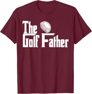 The Golf Father funny The GolfFather T-Shirt - T-Shirt | Maroon