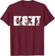 Kids 8 Year Old BMX Rider Birthday Party Boys Dirt Biking 8th T-Shirt - T-Shirt | Maroon