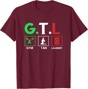 Gym Tan Laundry GTL T-Shirt - T-Shirt | Maroon