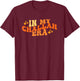 In My Challah Era Funny Challah Bread Pun Bread Making Era T-Shirt - T-Shirt | Maroon